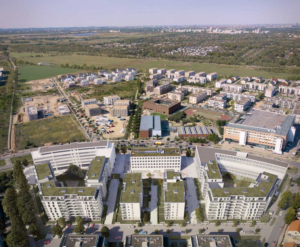 Quartier Neue Mitte Schönefeld - Unverbindliche Visualisierung